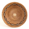 The Voyage Dubai -Mayan Hands Bernarda basket - Perfect as a table centerpiece, bread or fruit bowl or simply as a display piece, the Bernarda basket features intricate raffia stitching on coils of sustainably harvested pine needles