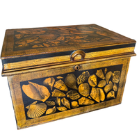 The Voyage Dubai - Vintage enamel pots, buckets and chests decorated using 19th and early 20th century images.