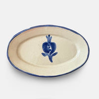 Granada Pomegranate Oval Dish