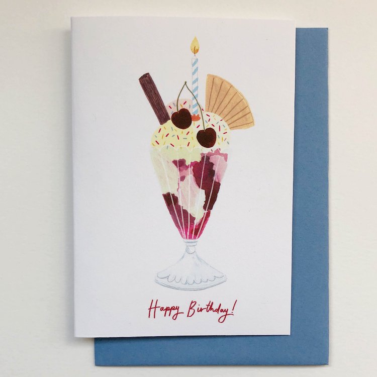 The Voyage Dubai - Knickerbocker Glory Card