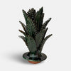 The Voyage Dubai - Piña Michoacána (Glazed Pineapple Urn) - Green - 50cm