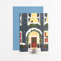 The Voyage Dubai - Pack of Ten Christmas Cards. Originally hand illustrated by British artist Kate Cronk in watercolour and gouache.