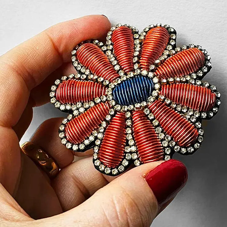 The Voyage Dubai - Celeste Mogador Pop Mia F Brooch