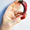 The Voyage Dubai - Celeste Mogador Chili Pepper Brooch