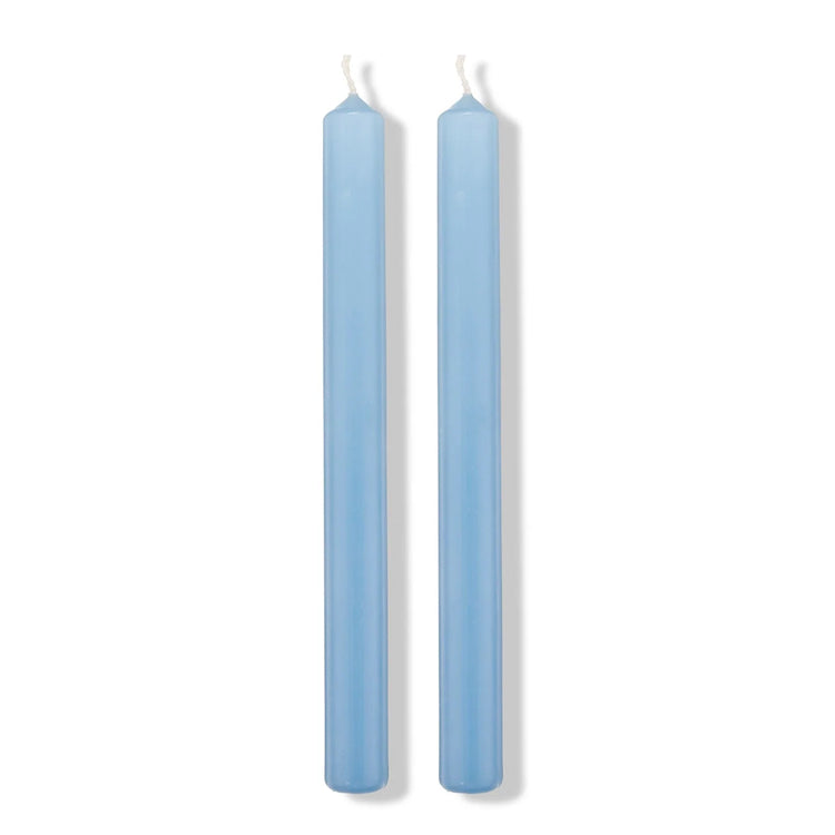 The Voyage Dubai - S&B Set of 2 Straight Candles Blue Branded Packaging 25cm