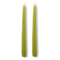 The Voyage Dubai - S&B Set of 2 Tapered Candles Green Branded Packaging 25cm