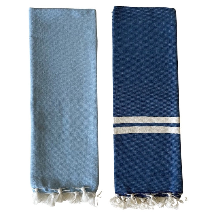 The Voyage Dubai - Made in Tangier Pom Pom Hand Towel - The sweetest little addition to every boot room, bathroom and laundry, 100% pure cotton the Pom Pom Hand Towel is available in a multitude of colours, complimented with a fringe of pom poms.