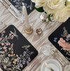 The Voyage Dubai - These one of kind découpage placemats are made by an artist in Hudson, New York using delicately cut and applied 18th and 19th century botanical birds and flowers. 