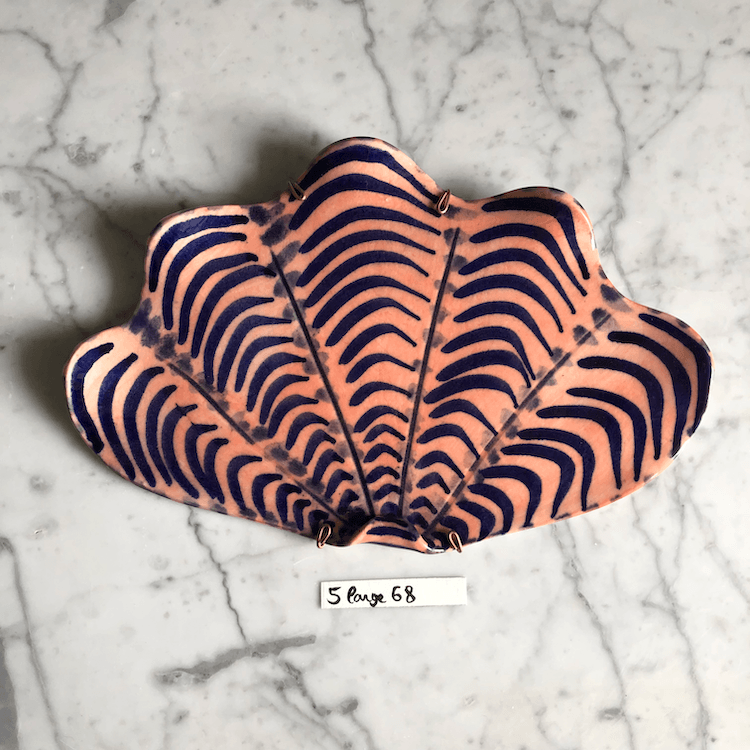 Ceramic Wall Shell - Large #68 - The Voyage Dubai