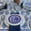 The Voyage Dubai - Linen Dinner Napkins Navy Our classic dinner napkins available in seven gorgeous colours to complement a multitude of table settings.  Our napkins are made with 100% European linen making them luxurious and long-lasting. 50x50cm