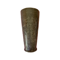 Pair of Vintage Hand-Engraved Ottoman Cups