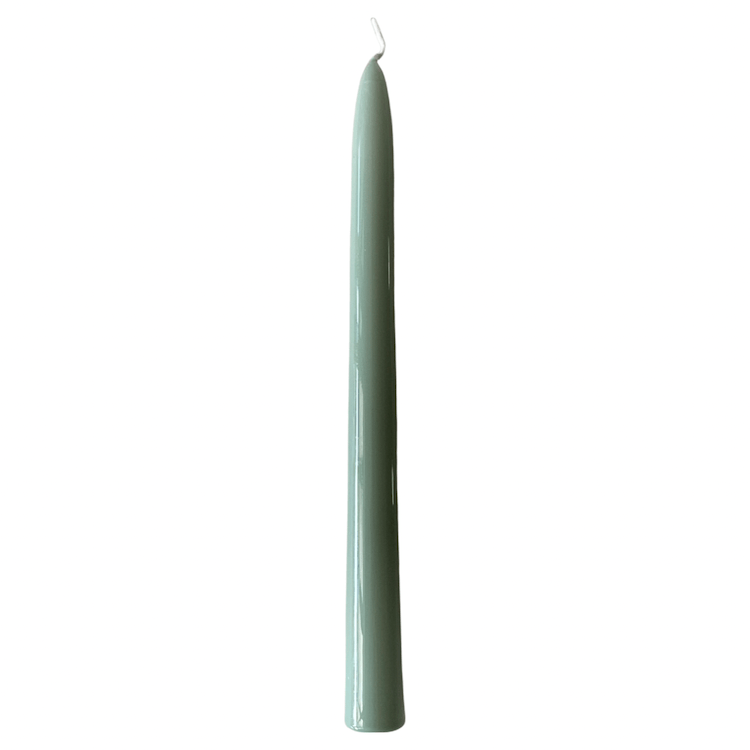 Set of Two Tapered Candles in Jade Green - The Voyage Dubai